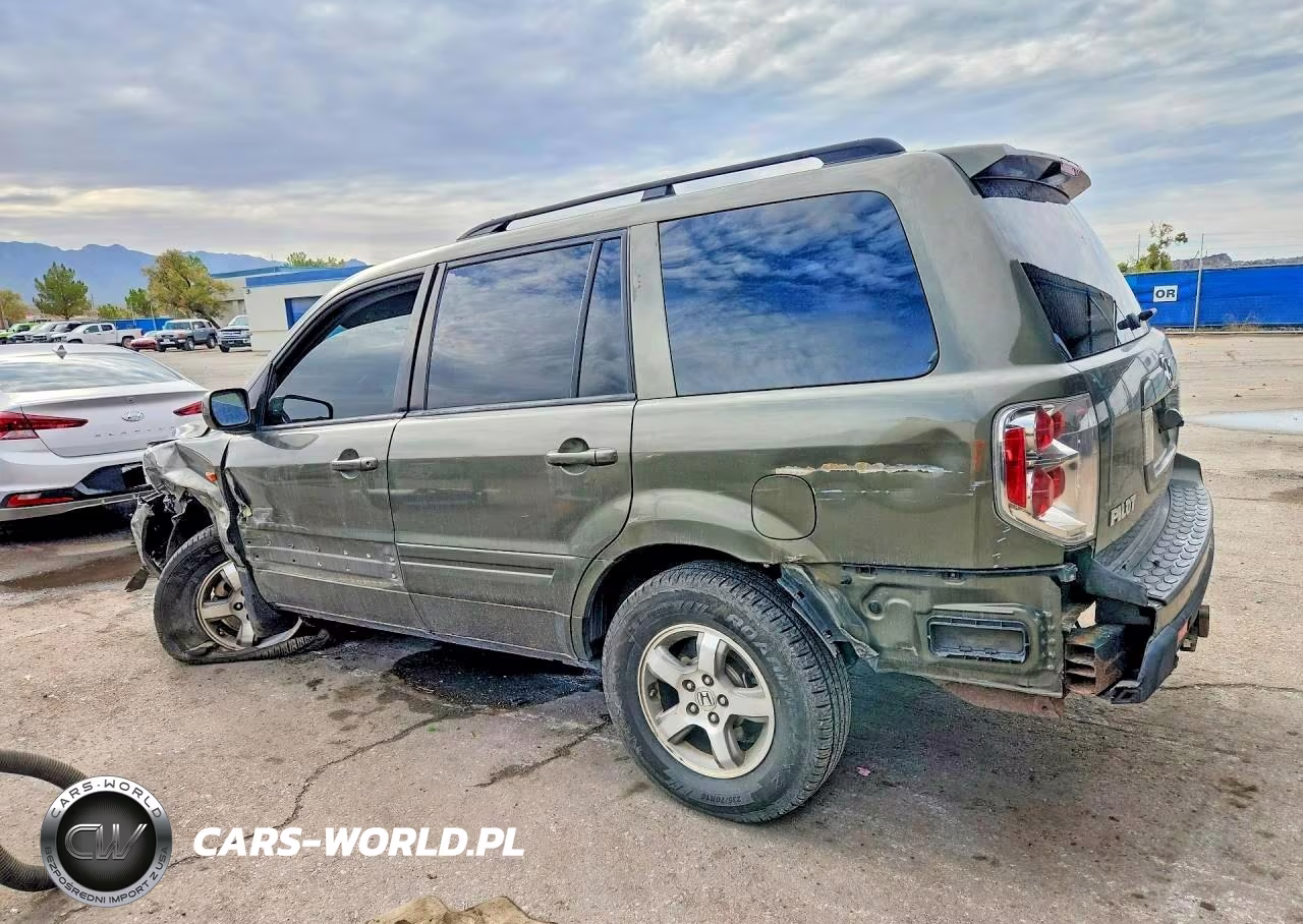 2006 Honda Pilot Ex VIN:5FNYF187X6B026480 - 2