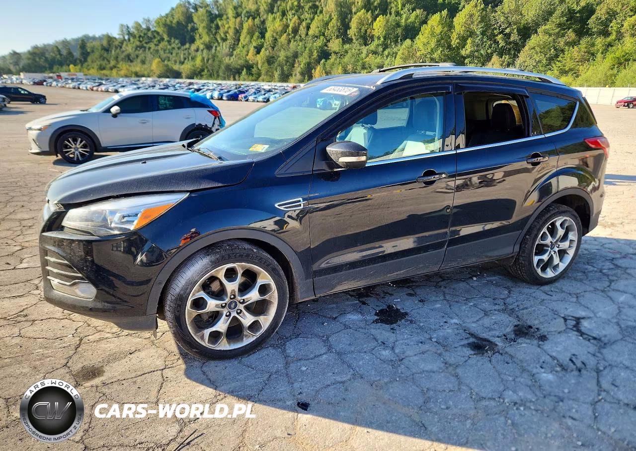 2014 Ford Escape Titanium VIN:1FMCU9J96EUA58760 - 1