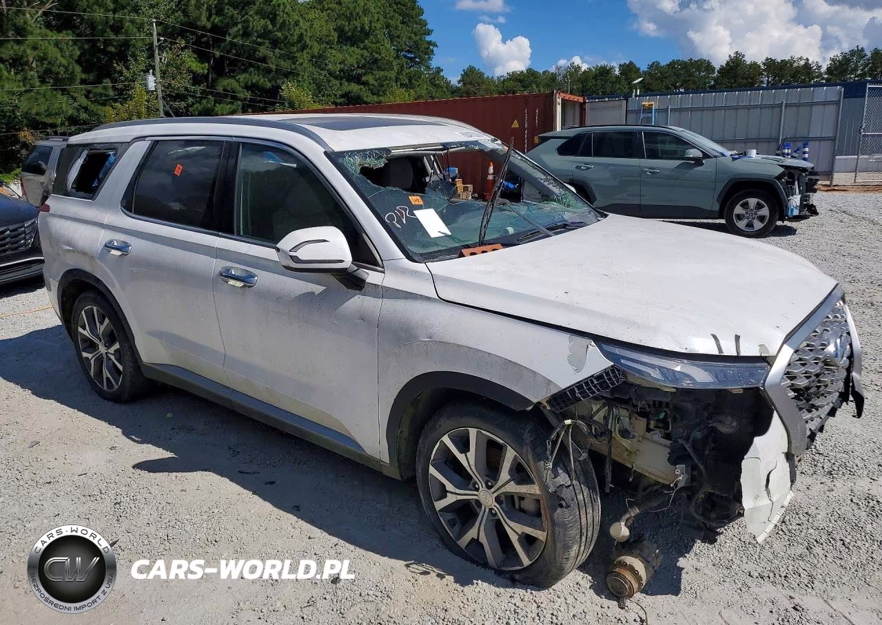 2021 Hyundai Palisade Sel VIN:KM8R34HE5MU301671 - 4
