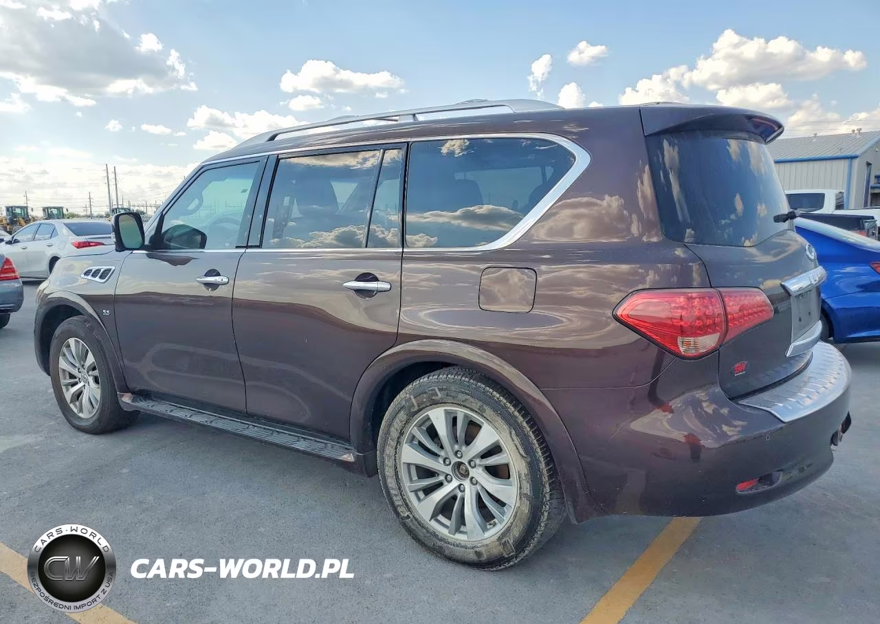 2017 Infiniti Qx80 Base VIN:JN8AZ2NF8H9643680 - 2