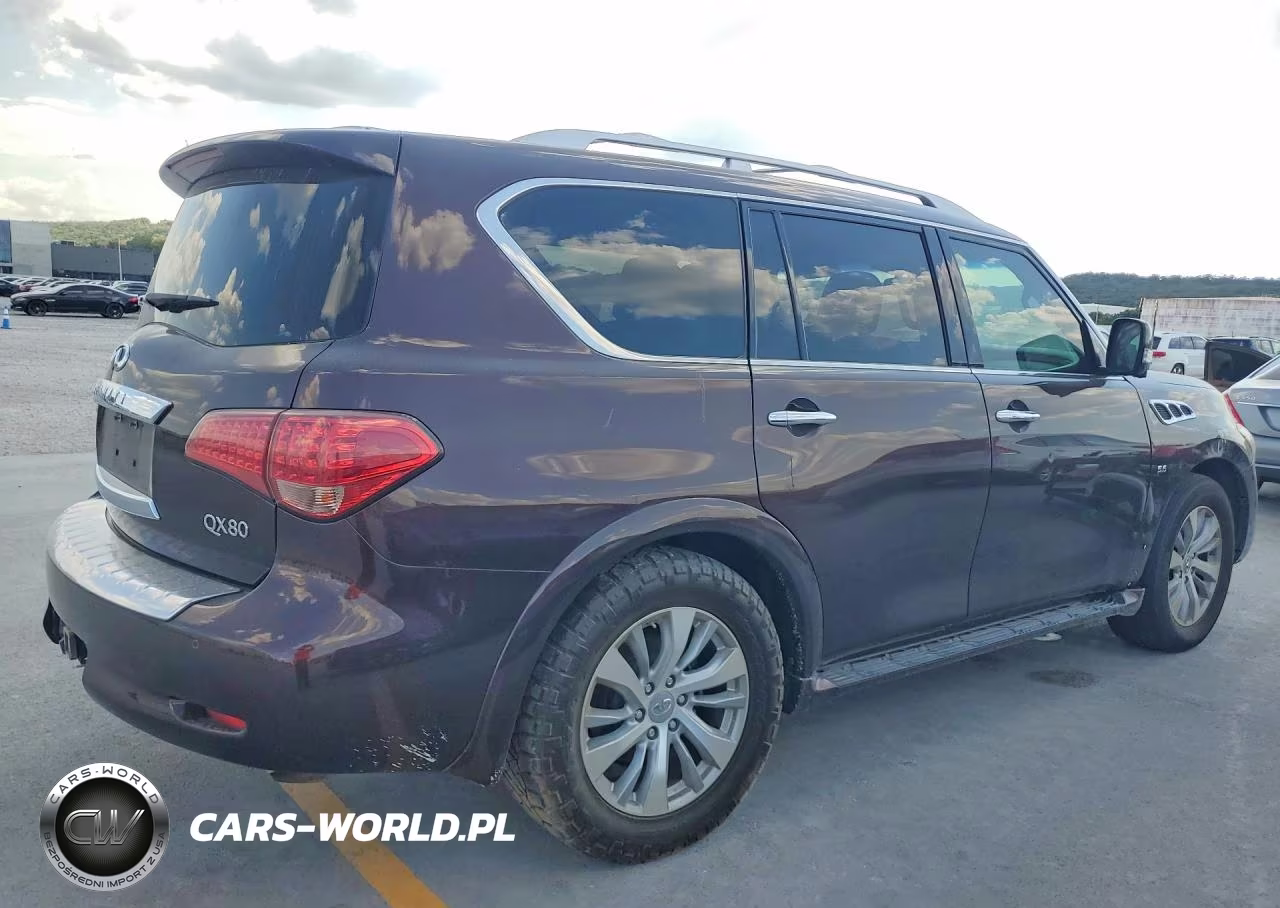 2017 Infiniti Qx80 Base VIN:JN8AZ2NF8H9643680 - 3