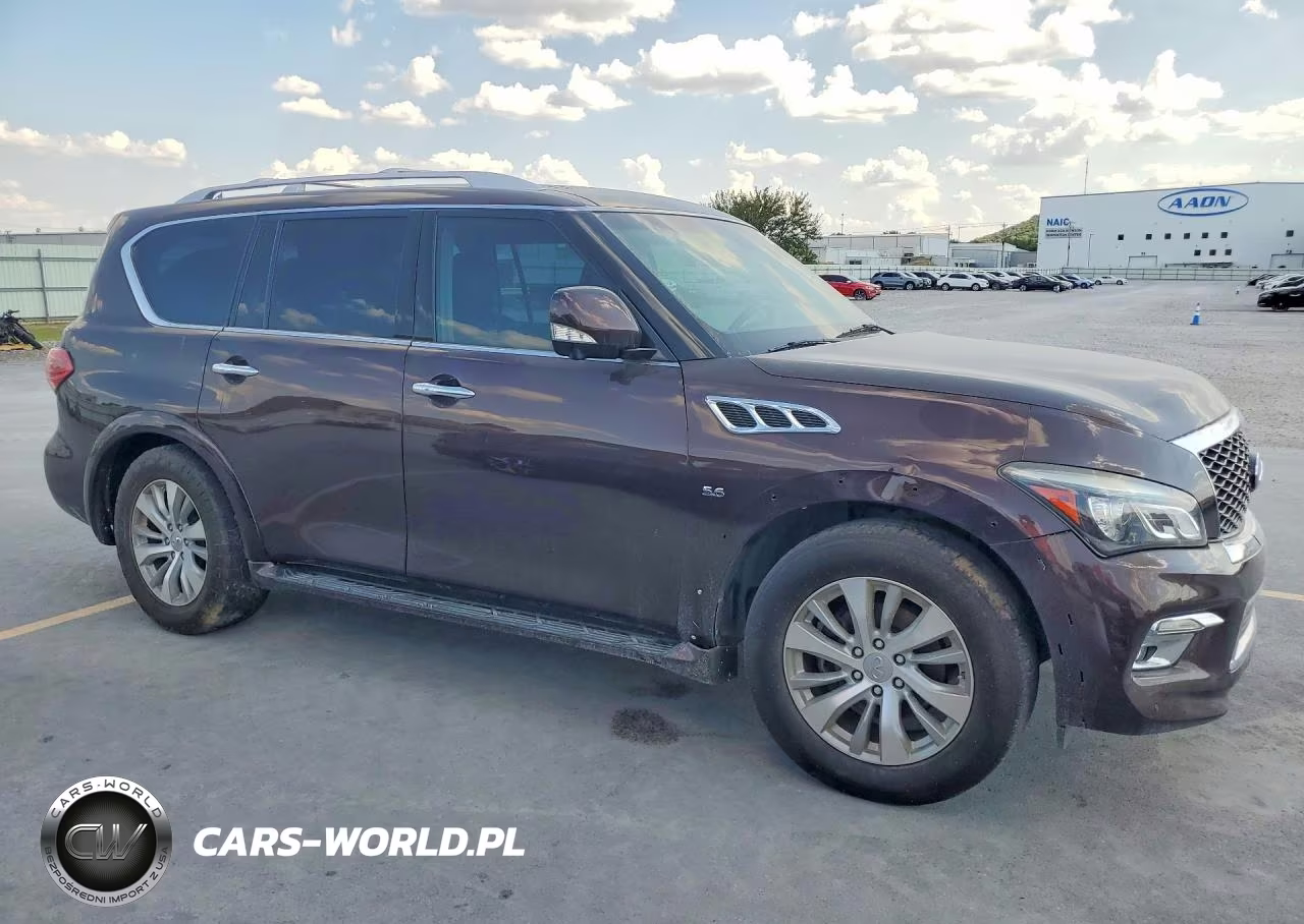2017 Infiniti Qx80 Base VIN:JN8AZ2NF8H9643680 - 4