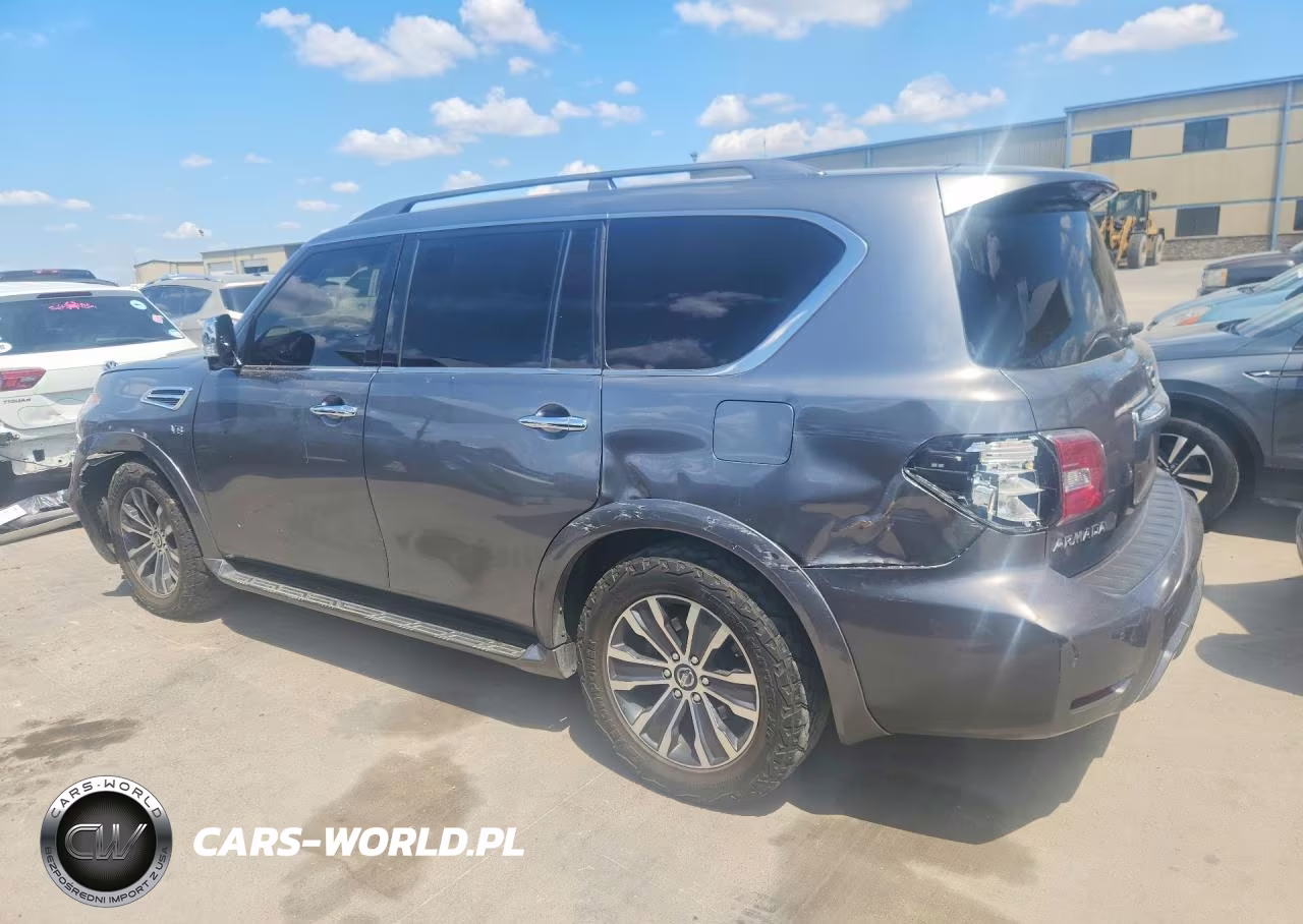 2020 Nissan Armada Sl VIN:JN8AY2ND1L9109284 - 2