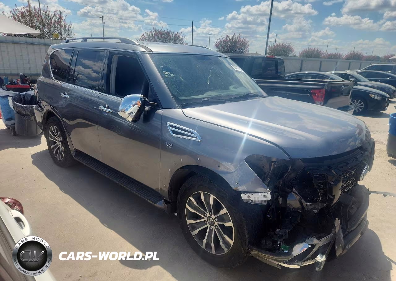 2020 Nissan Armada Sl VIN:JN8AY2ND1L9109284 - 4