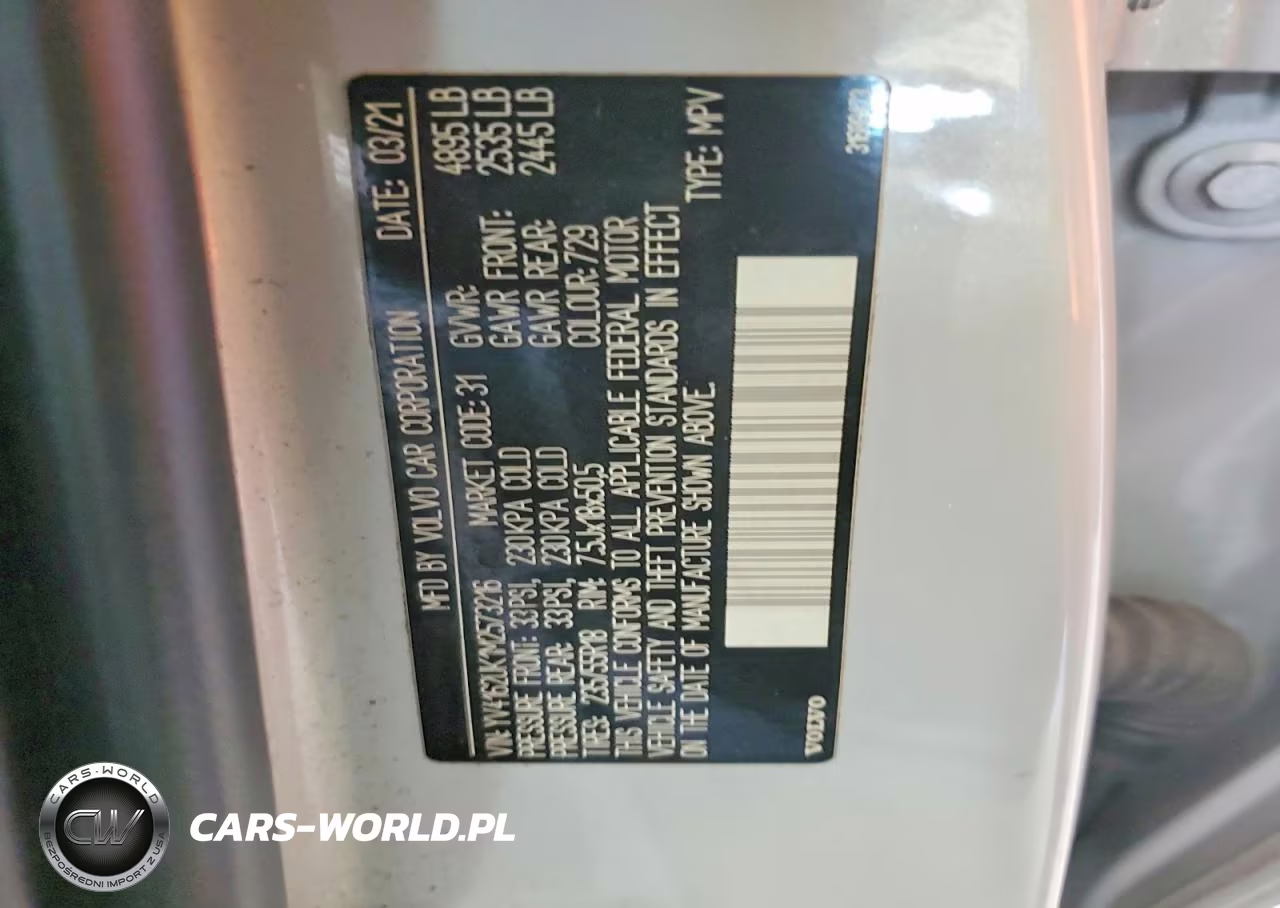 2021 Volvo Xc40 T5 Momentum VIN:YV4162UK1M2573216 - 13