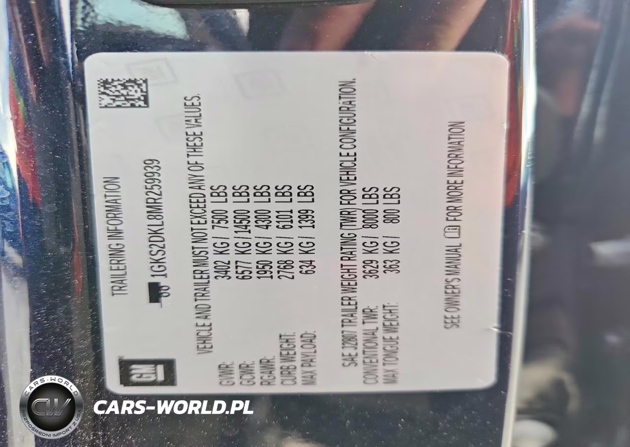 2021 GMC Yukon Denali VIN:1GKS2DKL8MR259939 - 13