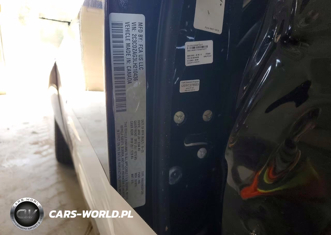 2020 Dodge Challenger Sxt VIN:2C3CDZAG3LH210436 - 12
