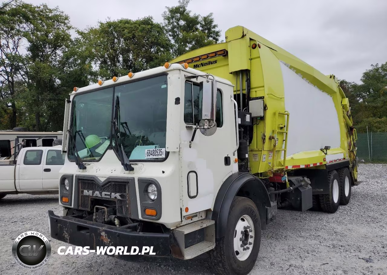 2014 Mack Mru613 Refuse Truck VIN:1M2AV04C4EM011637 - 2