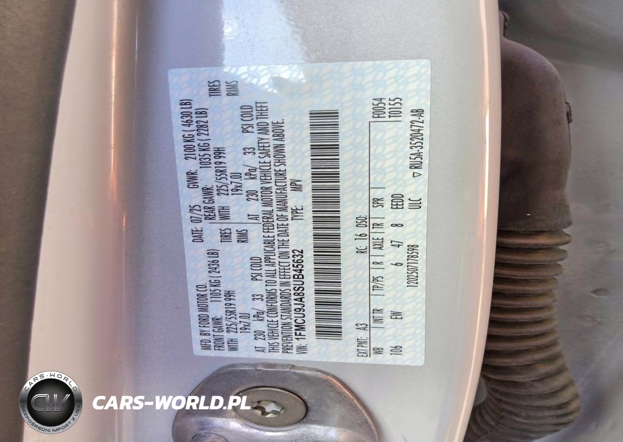 2025 Ford Escape Platinum VIN:1FMCU9JA8SUB45632 - 14