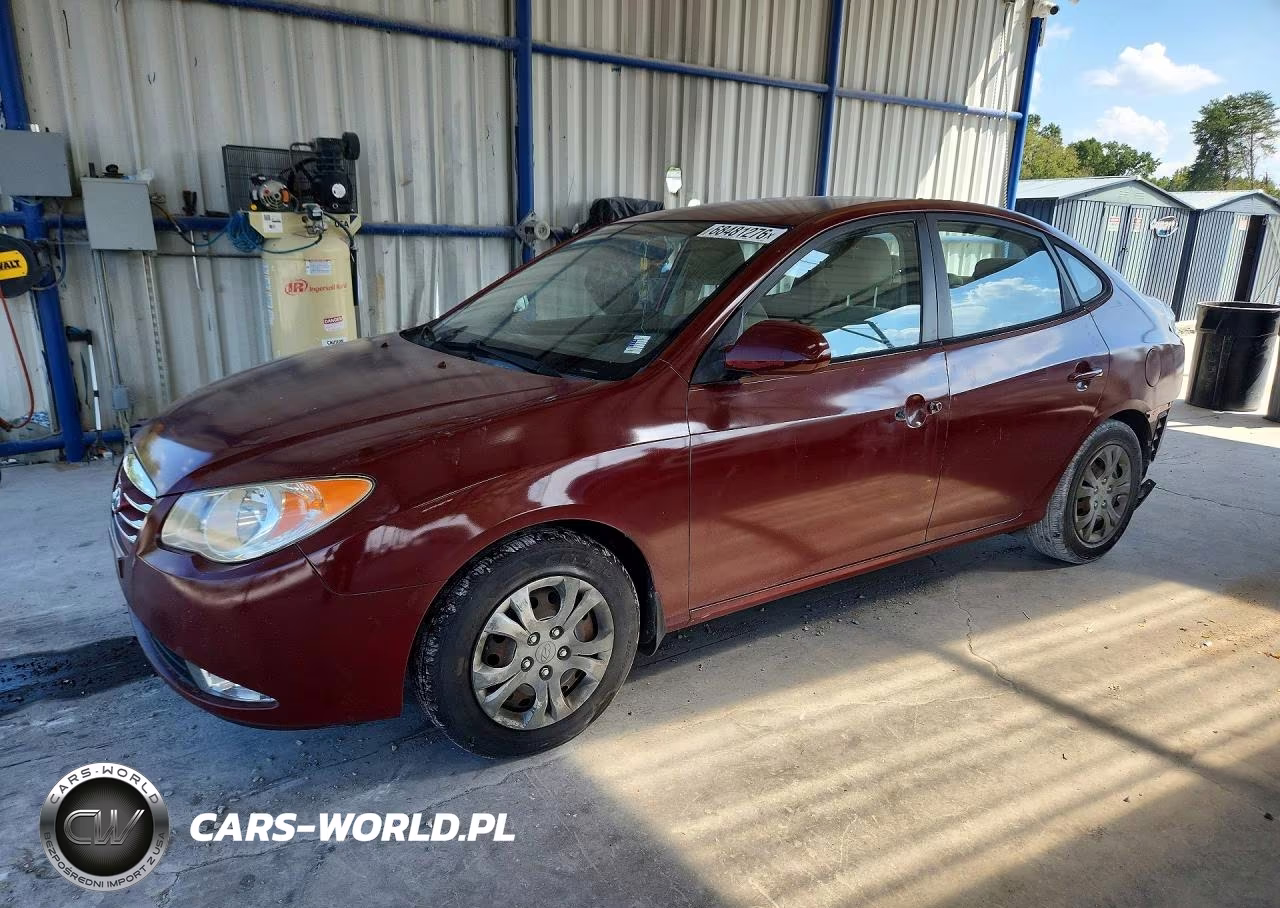 2010 Hyundai Elantra Gls VIN:KMHDU4ADXAU939225 - 1