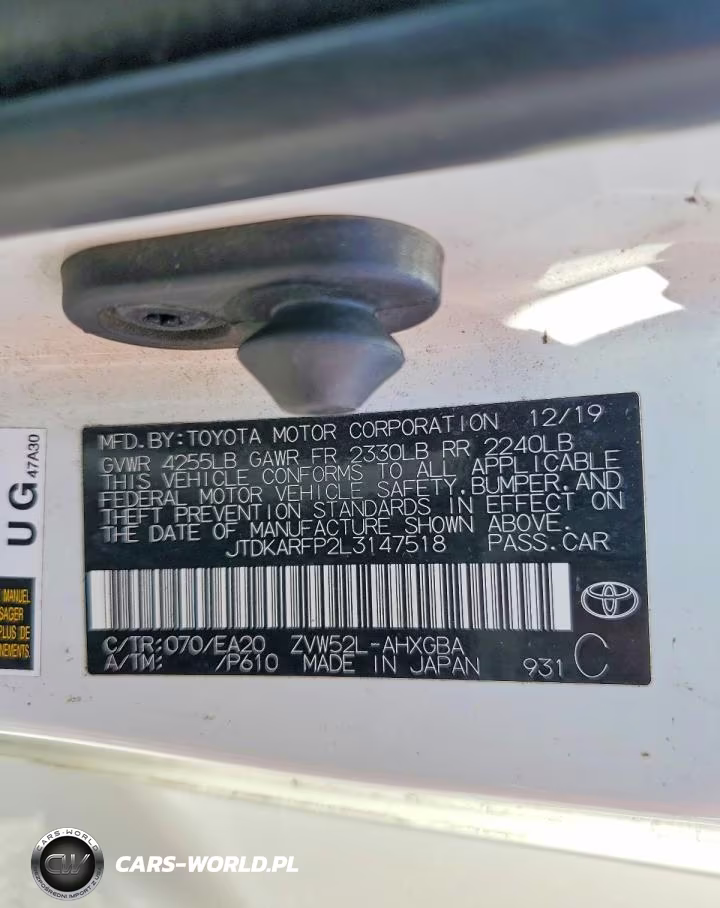 2020 Toyota Prius Prime Limited VIN:JTDKARFP2L3147518 - 12