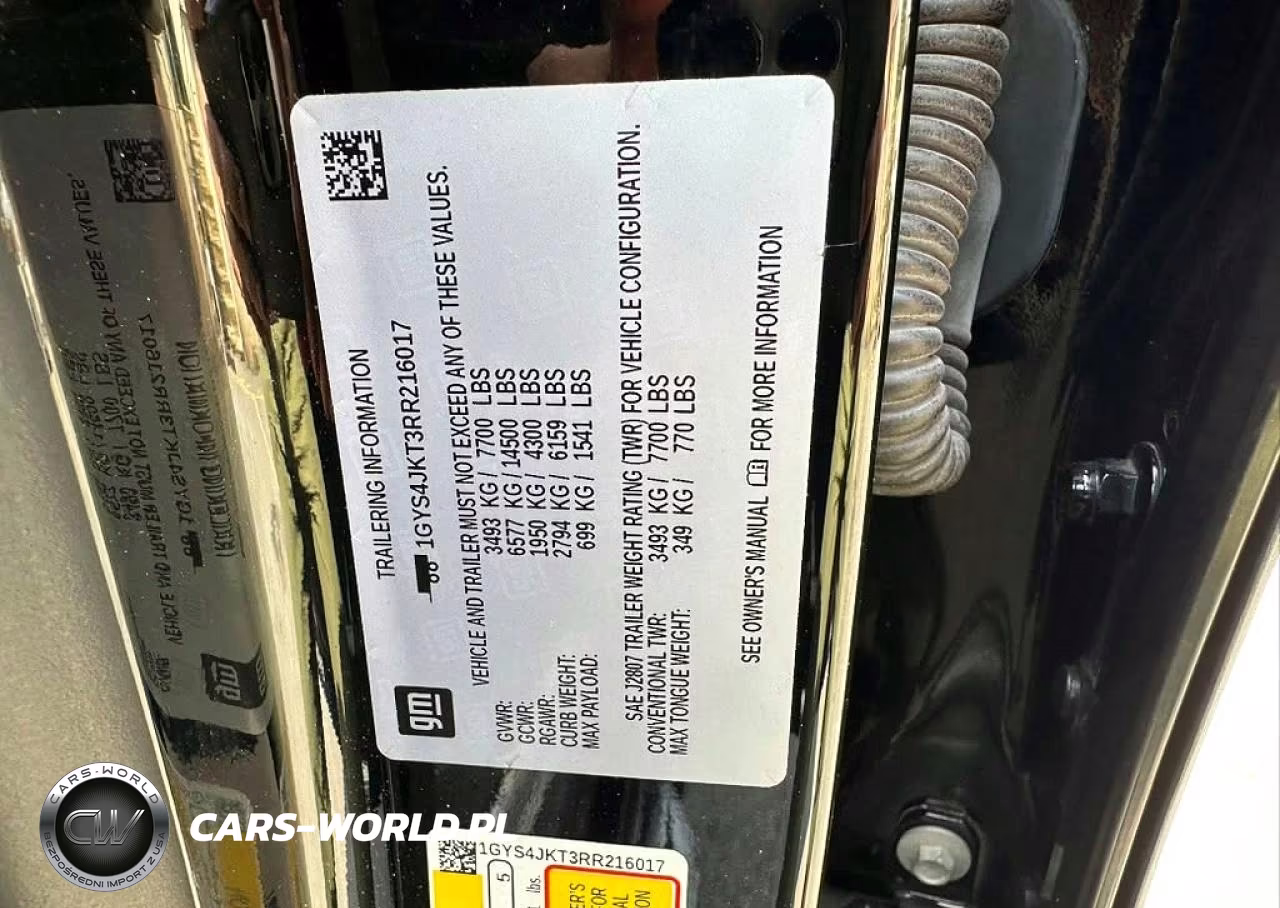 2024 Cadillac Escalade Esv Luxury VIN:1GYS4JKT3RR216017 - 10