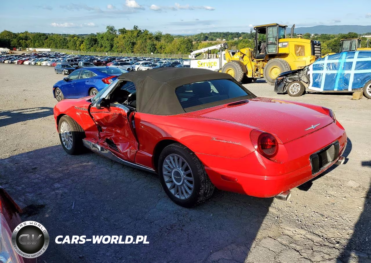 2004 Ford Thunderbird VIN:1FAHP60A64Y103415 - 2