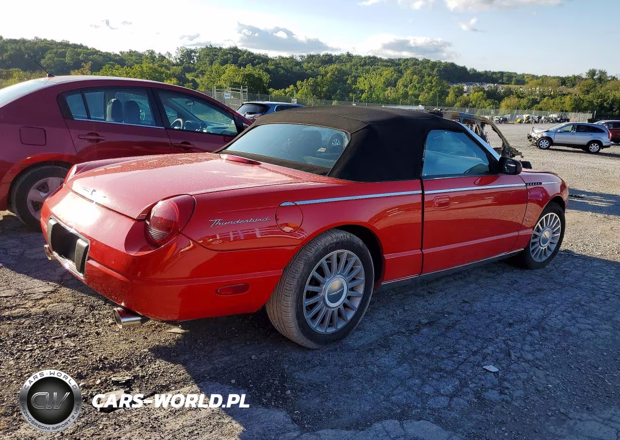 2004 Ford Thunderbird VIN:1FAHP60A64Y103415 - 3