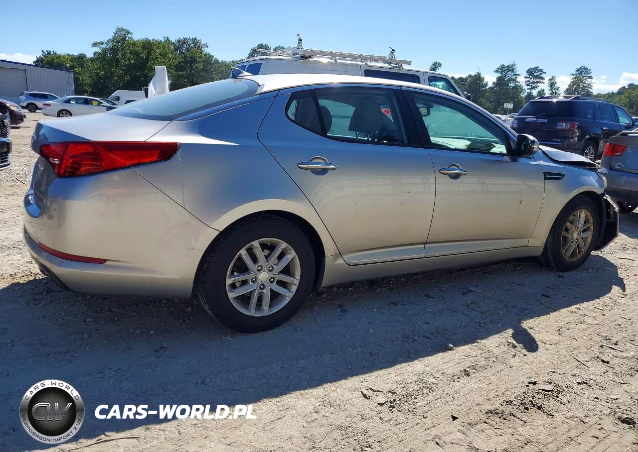 2012 Kia Optima Lx VIN:5XXGM4A70CG048283 - 3
