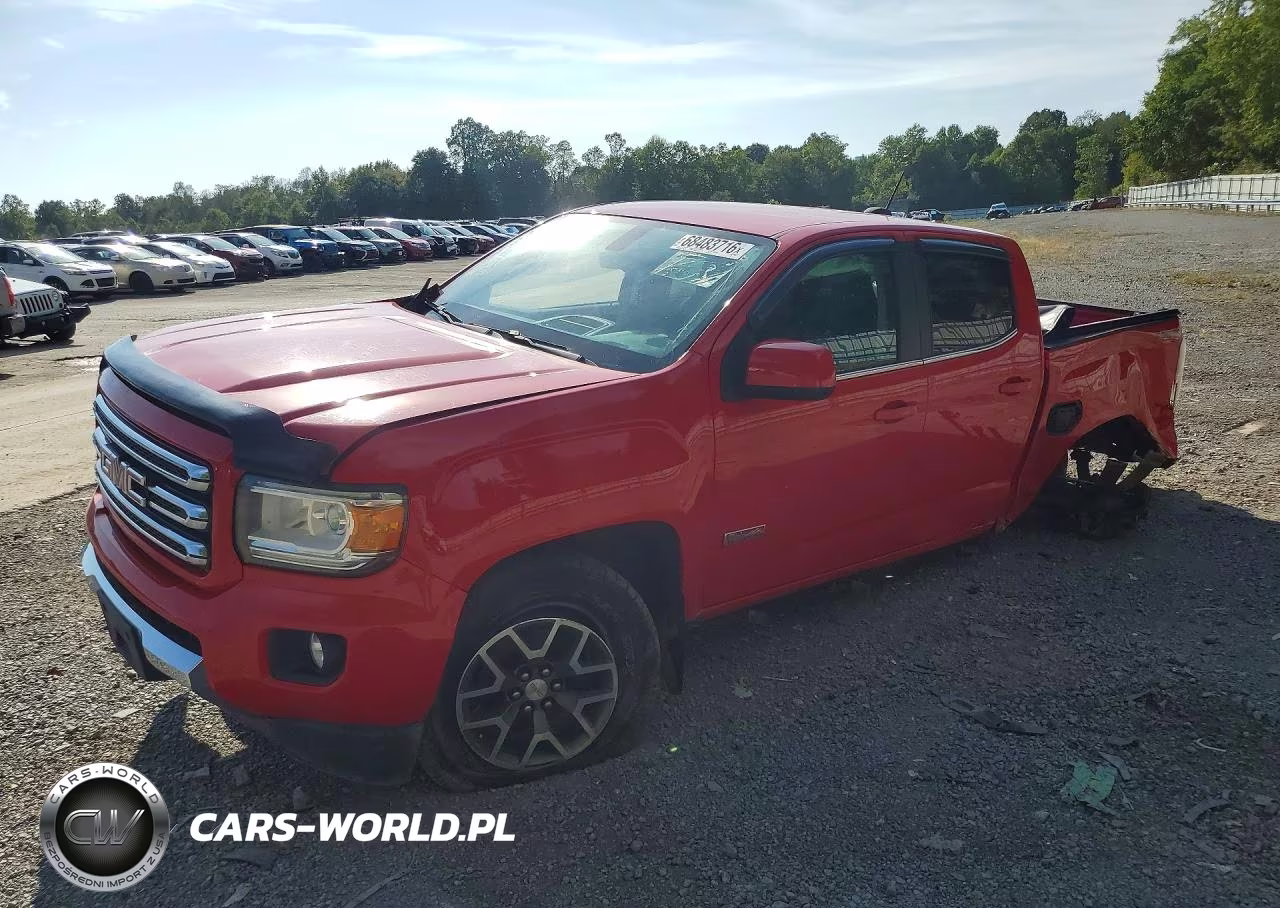 2016 GMC Canyon Sle VIN:1GTG6CE37G1356113 - 1