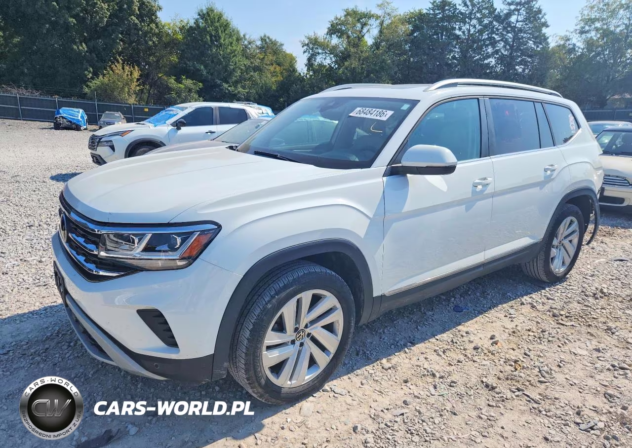 2021 Volkswagen Atlas Sel VIN:1V2ER2CA4MC547528 - 1