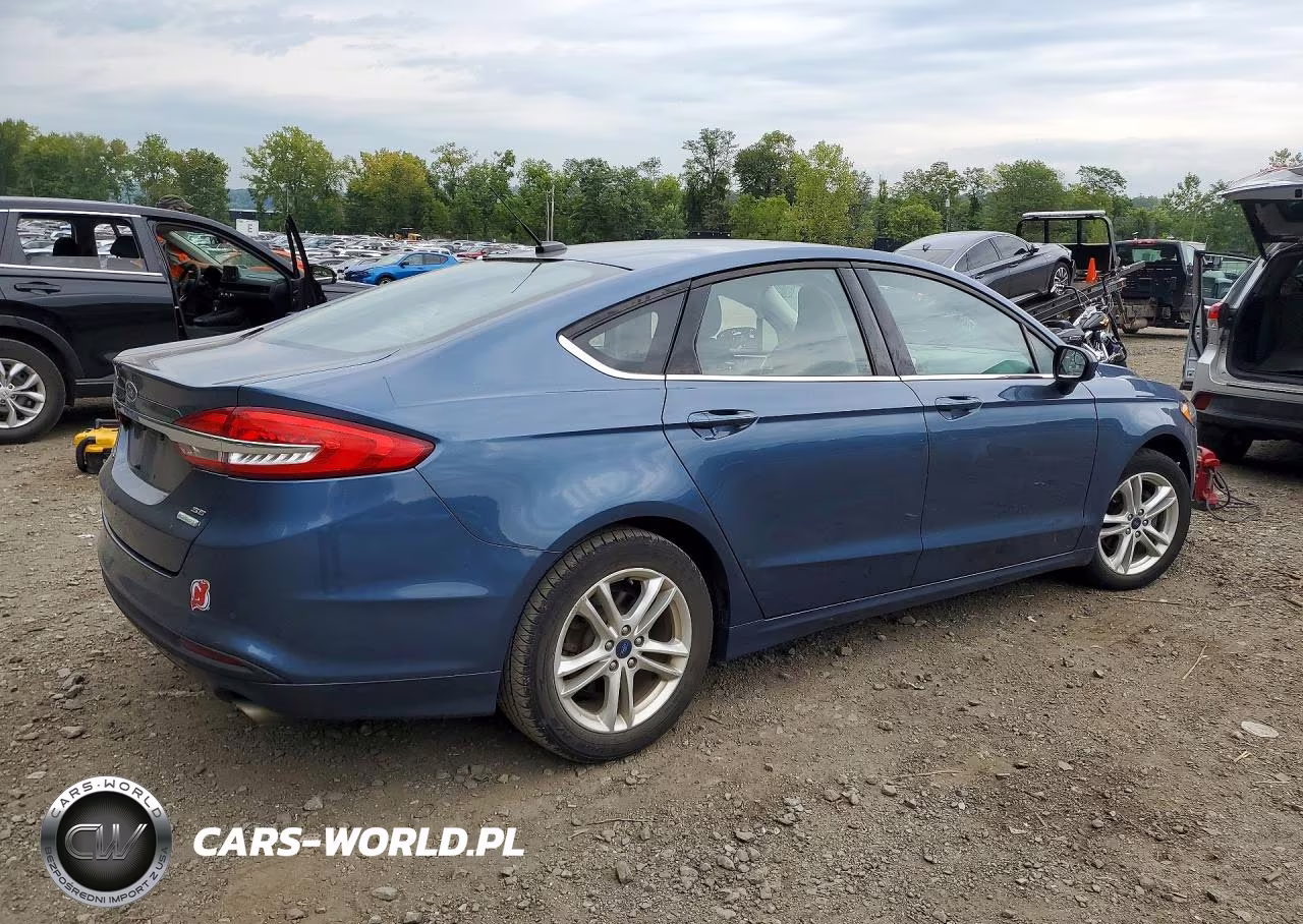 2018 Ford Fusion Se VIN:3FA6P0HD2JR223287 - 3