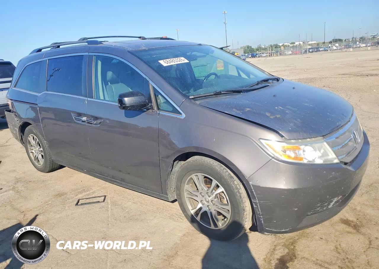2013 Honda Odyssey Exl VIN:5FNRL5H67DB002047 - 4