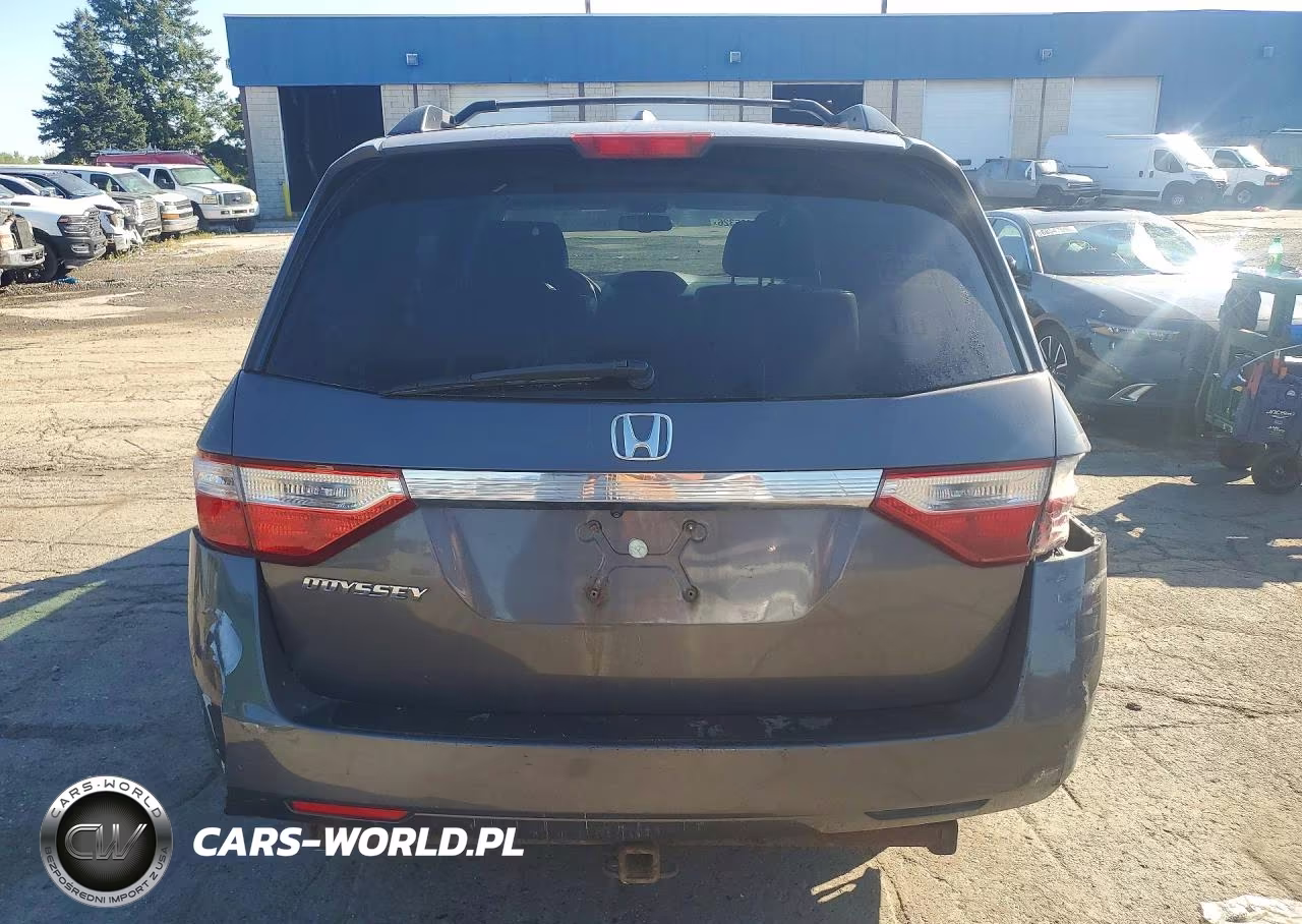 2013 Honda Odyssey Exl VIN:5FNRL5H67DB002047 - 6