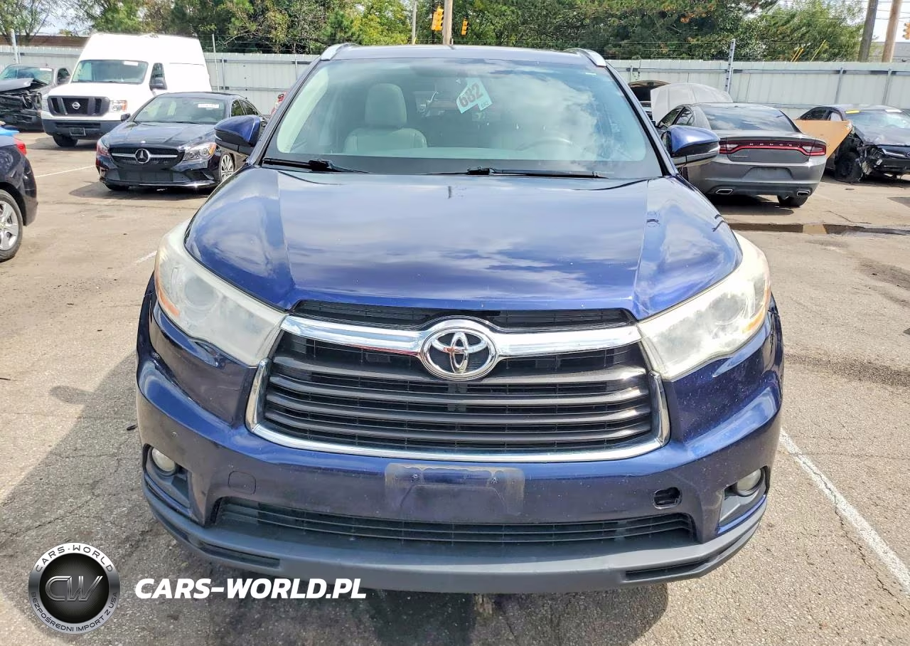 2014 Toyota Highlander Xle VIN:5TDJKRFH5ES021057 - 5