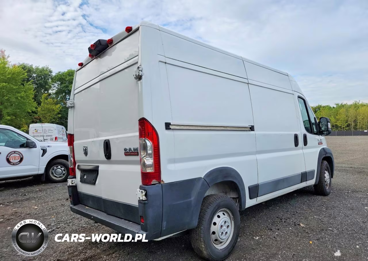 2019 Ram Promaster 2500 Utility - Service Van VIN:3C6TRVCG5KE531012 - 3