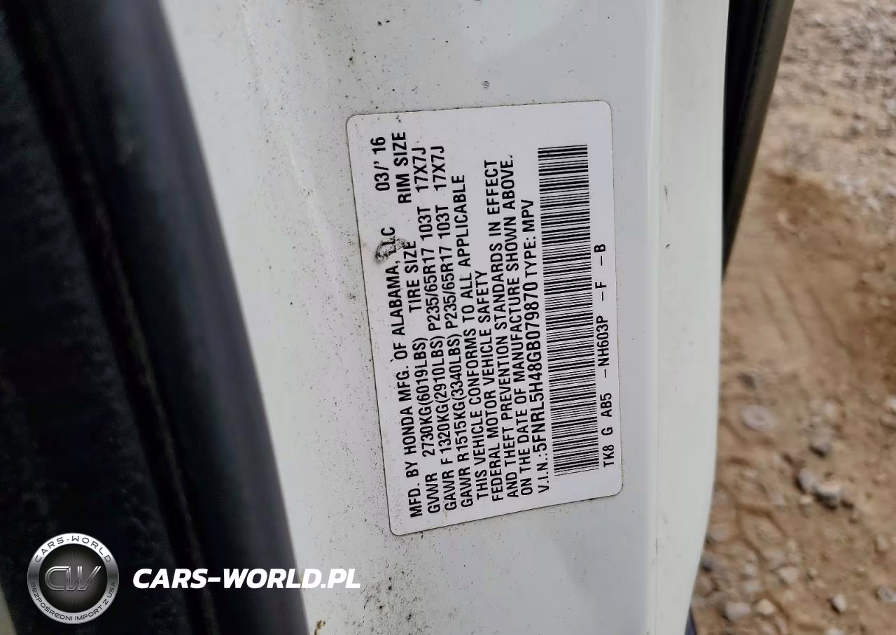 2016 Honda Odyssey Ex VIN:5FNRL5H48GB079870 - 13