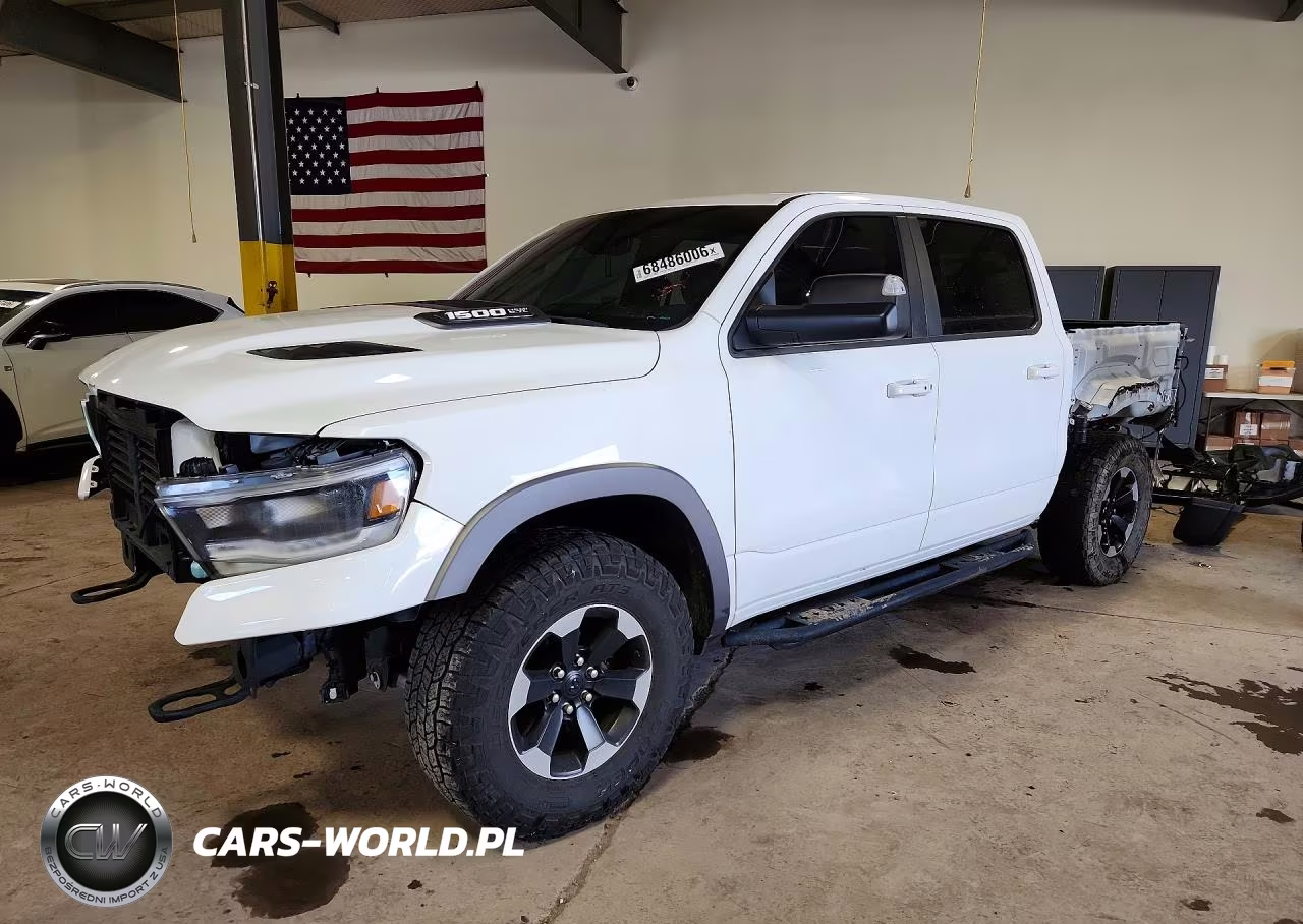 2019 Ram 1500 Rebel VIN:1C6SRFLT7KN784178 - 1