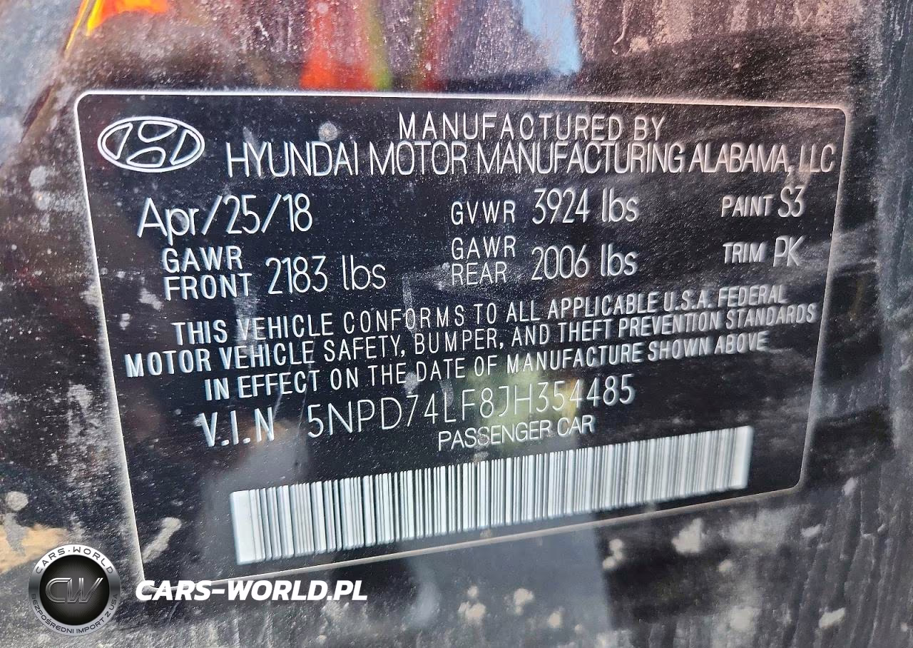 2018 Hyundai Elantra Se VIN:5NPD74LF8JH354485 - 13