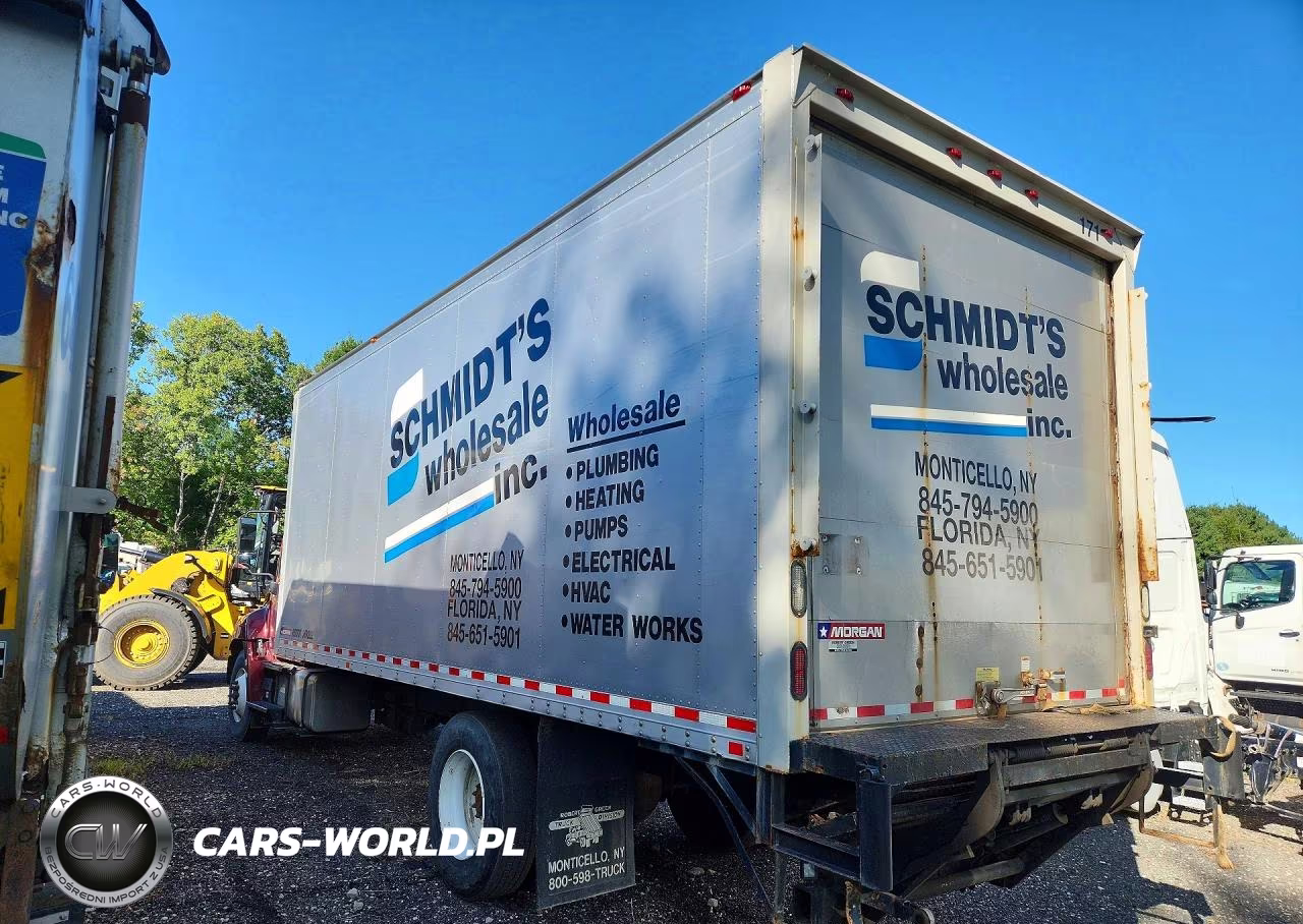 2017 Hino 338 Box Truck VIN:5PVNV8JR7H4S51072 - 2