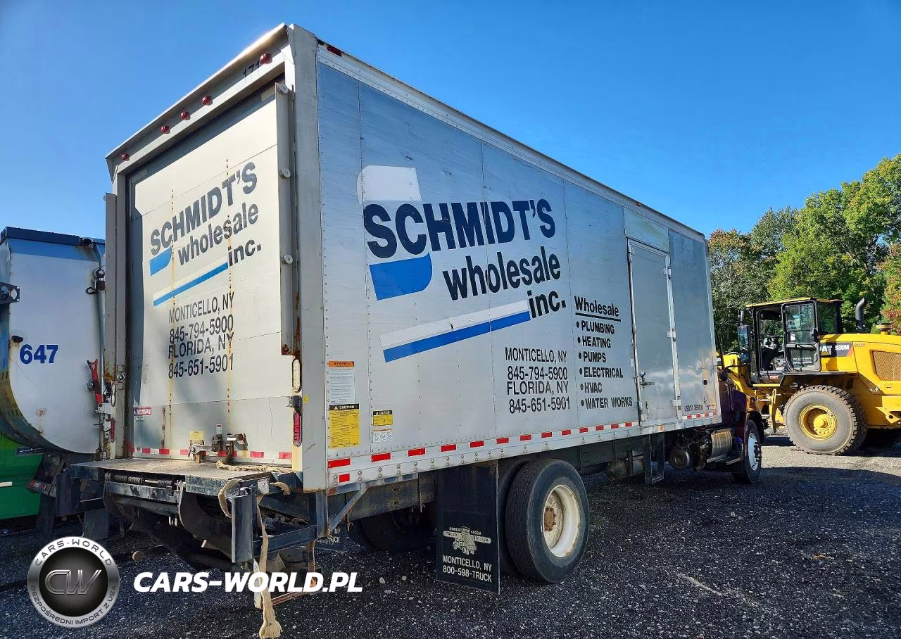 2017 Hino 338 Box Truck VIN:5PVNV8JR7H4S51072 - 3