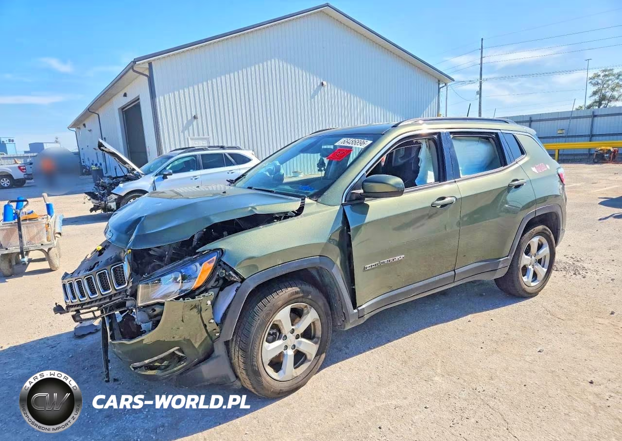 2020 Jeep Compass Latitude VIN:3C4NJDBB2LT124237 - 1