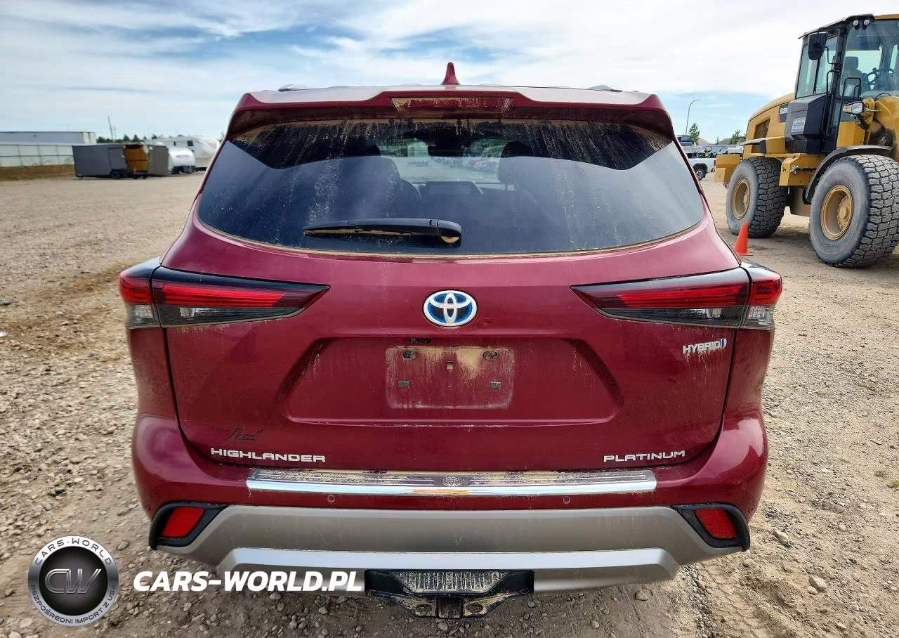 2024 Toyota Highlander Hybrid Platinum VIN:5TDEBRCH8RS141821 - 6