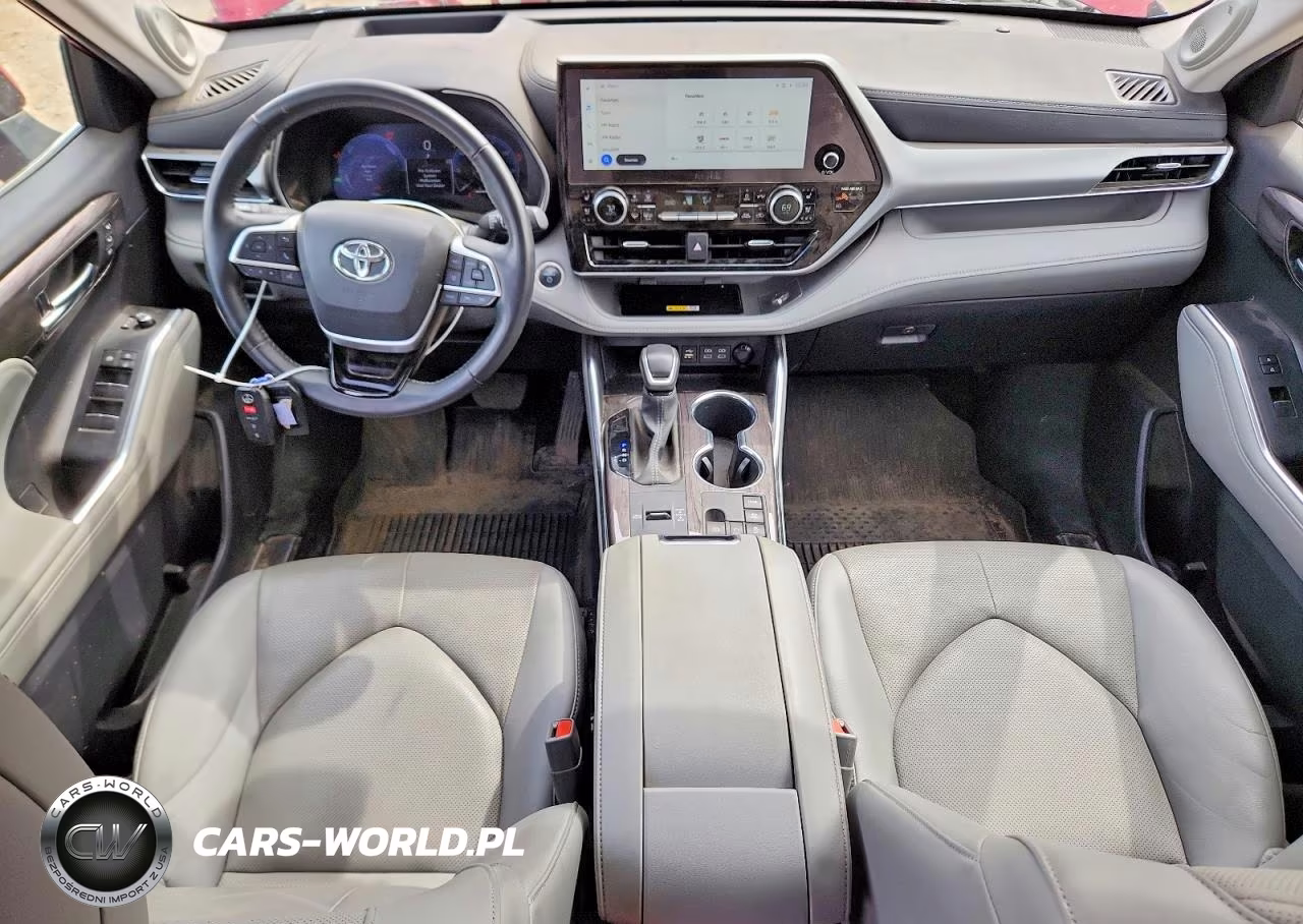 2024 Toyota Highlander Hybrid Platinum VIN:5TDEBRCH8RS141821 - 8