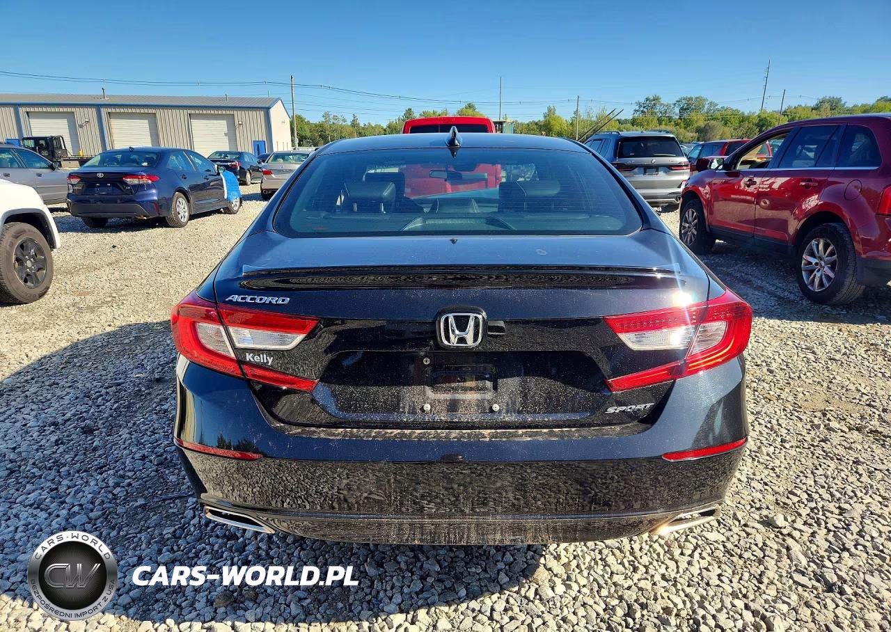 2018 Honda Accord Sport VIN:1HGCV1F36JA053725 - 6