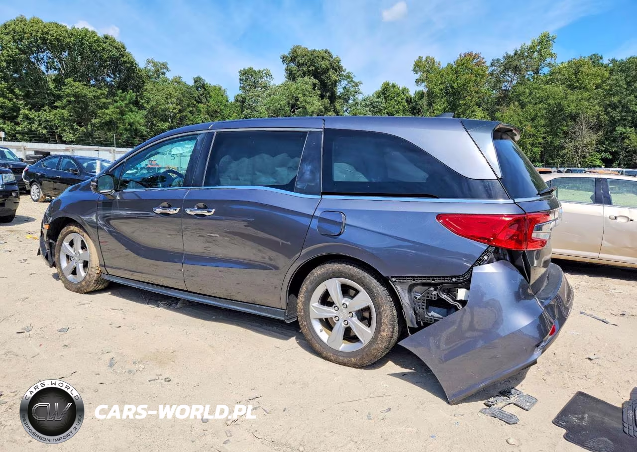 2018 Honda Odyssey Ex VIN:5FNRL6H57JB007211 - 2