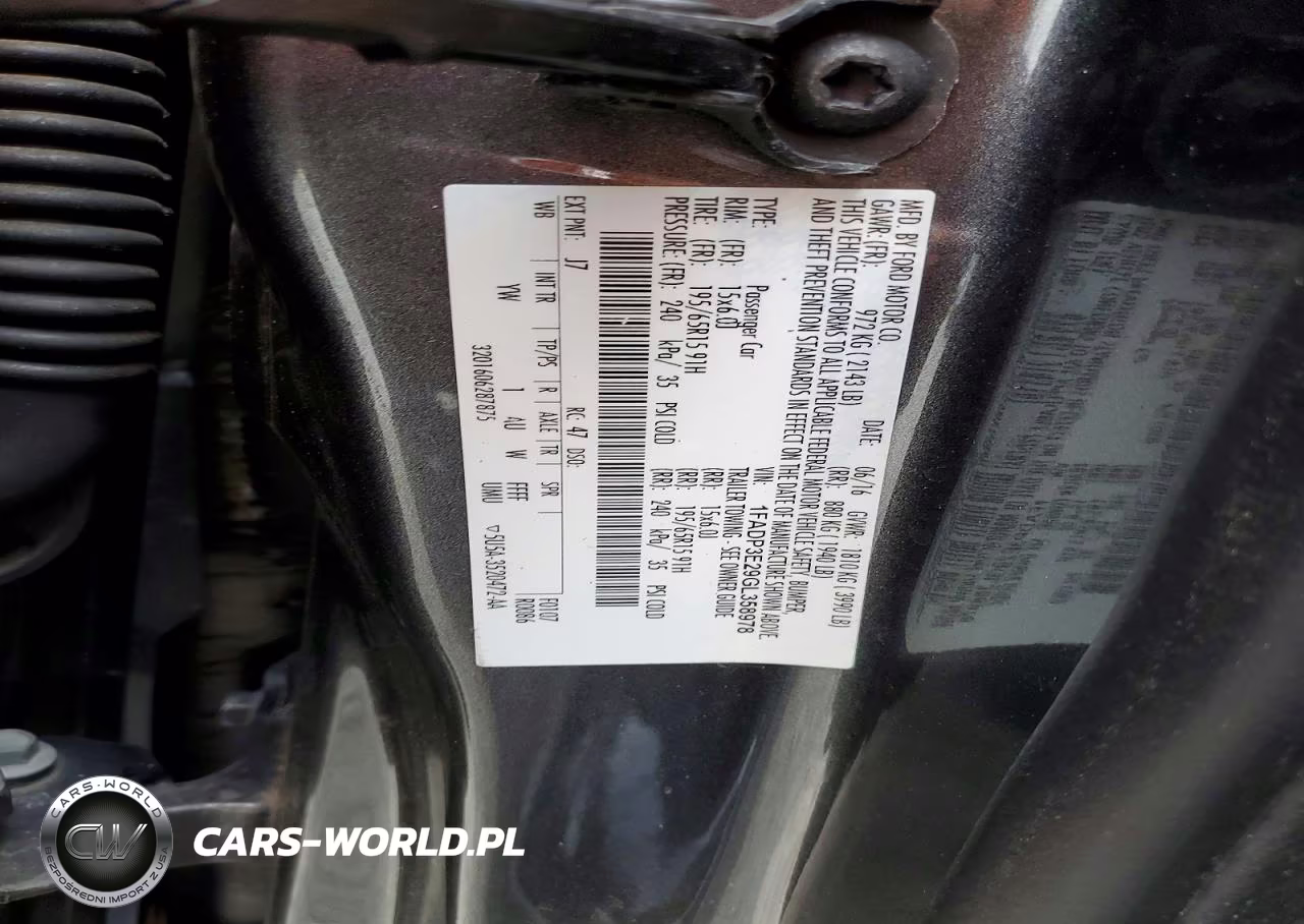 2016 Ford Focus S VIN:1FADP3E29GL358978 - 12