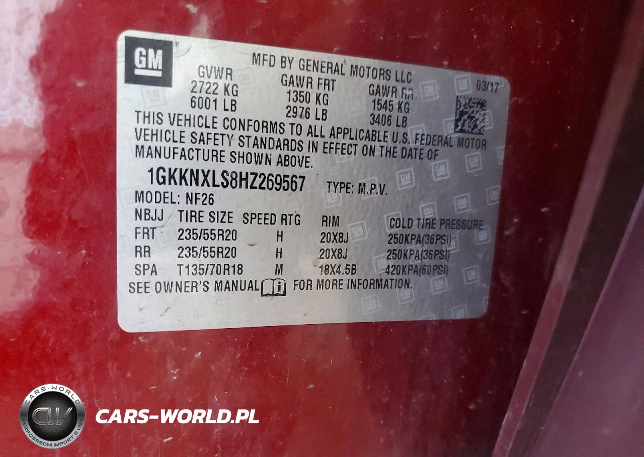 2017 GMC Acadia Denali VIN:1GKKNXLS8HZ269567 - 13