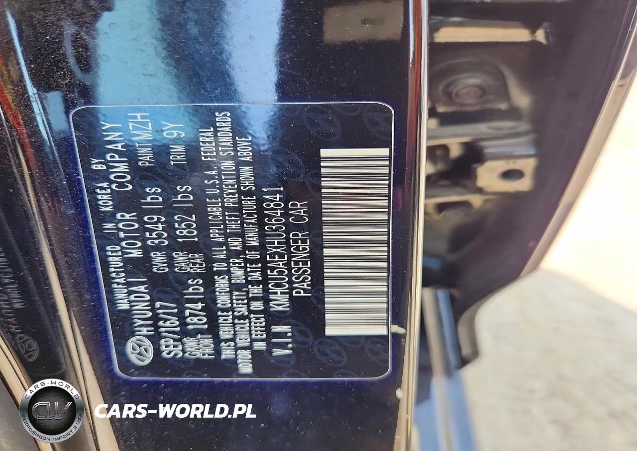 2017 Hyundai Accent Sport VIN:KMHCU5AEXHU364841 - 12