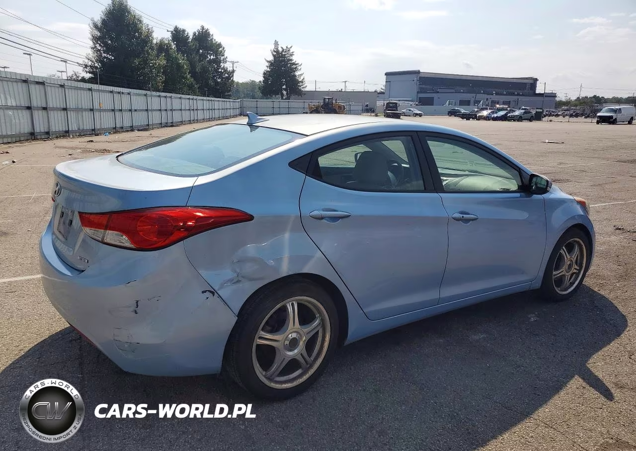 2011 Hyundai Elantra Limited VIN:KMHDH4AE6BU088328 - 3