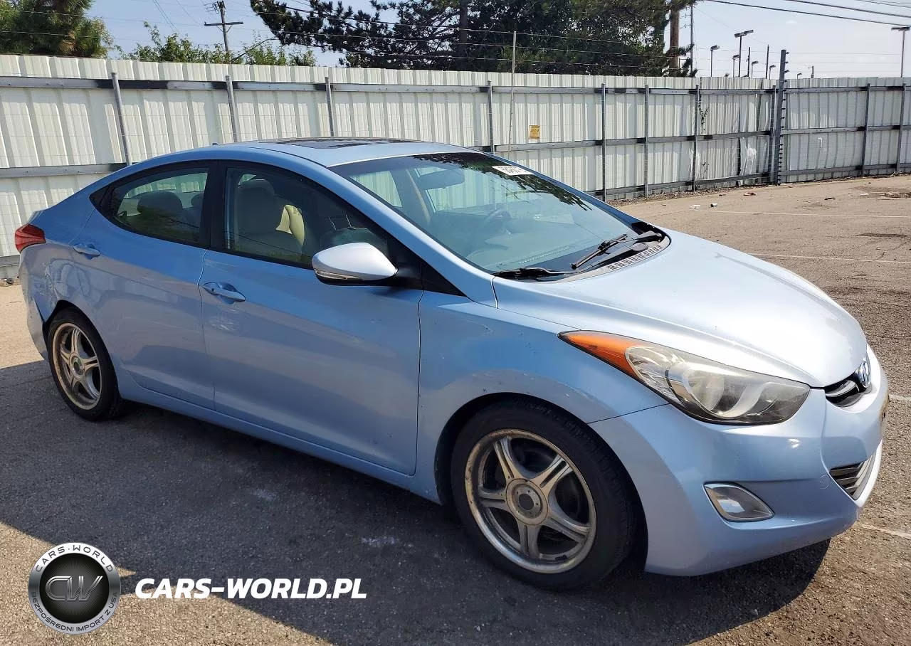 2011 Hyundai Elantra Limited VIN:KMHDH4AE6BU088328 - 4
