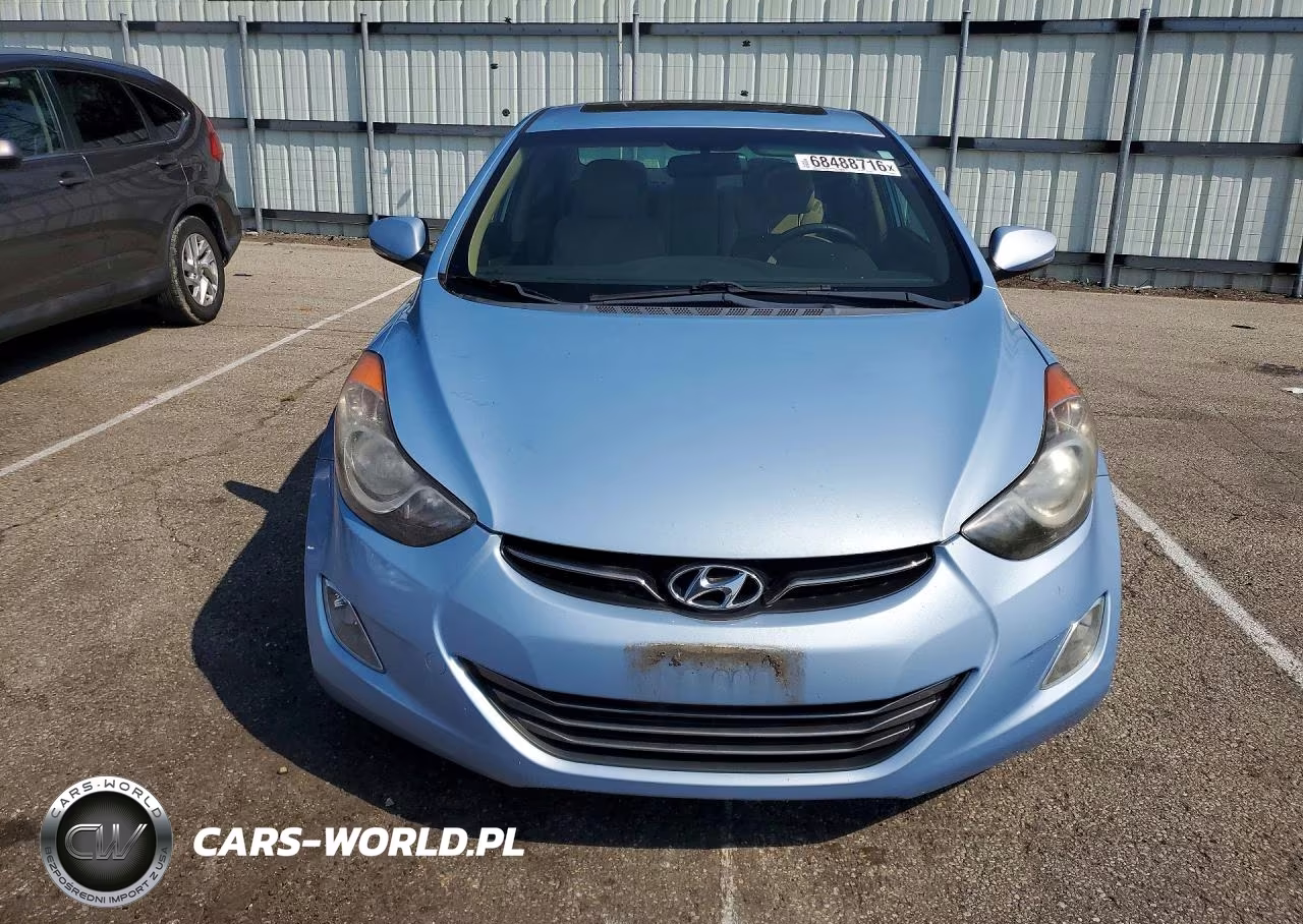 2011 Hyundai Elantra Limited VIN:KMHDH4AE6BU088328 - 5