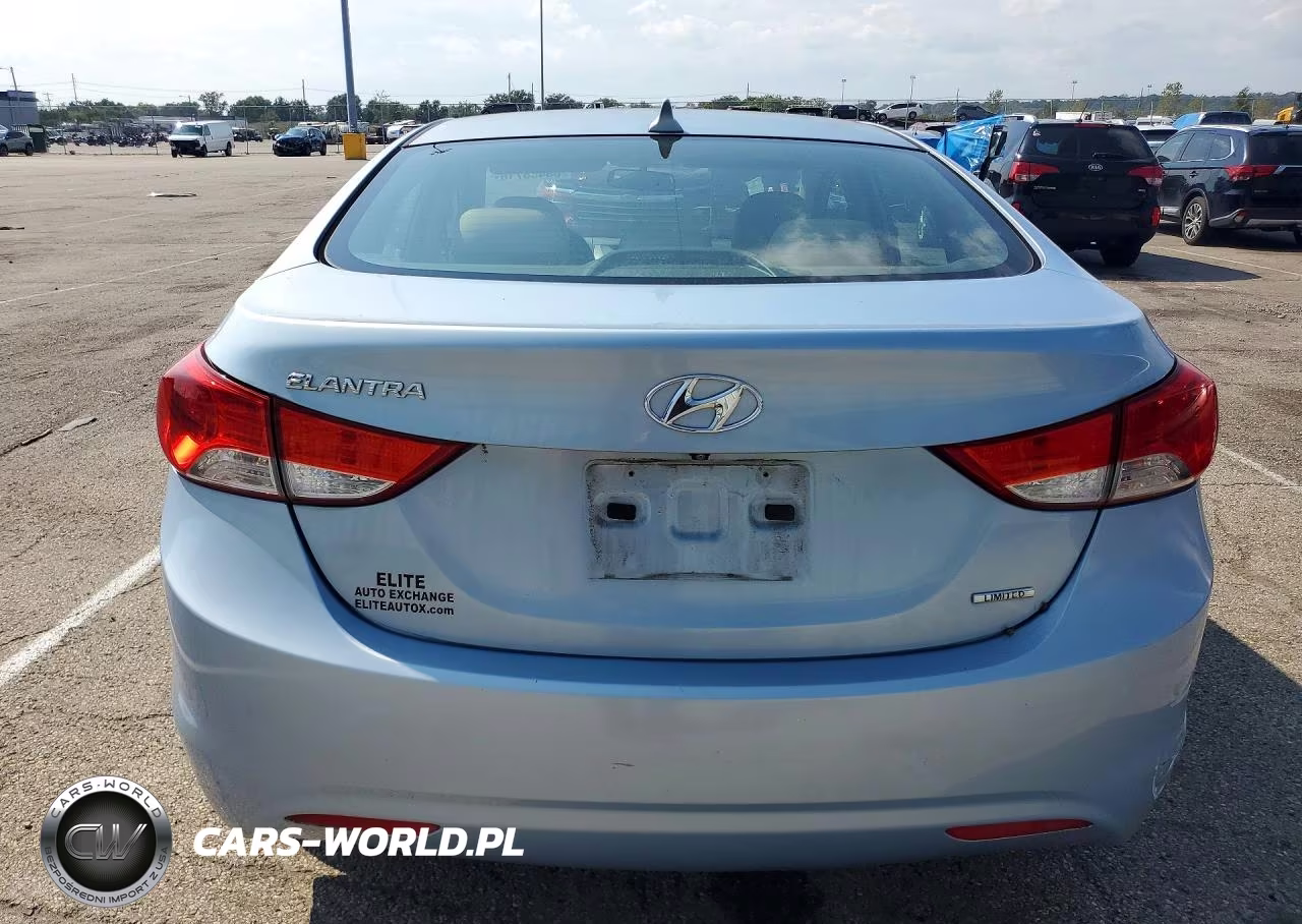 2011 Hyundai Elantra Limited VIN:KMHDH4AE6BU088328 - 6