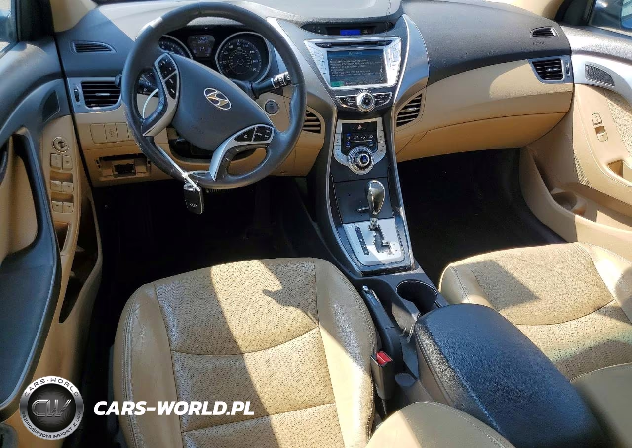 2011 Hyundai Elantra Limited VIN:KMHDH4AE6BU088328 - 8