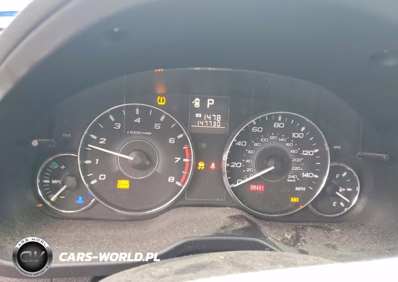 2012 Subaru Outback 2.5I Limited VIN:4S4BRBKC5C3282443 - 9