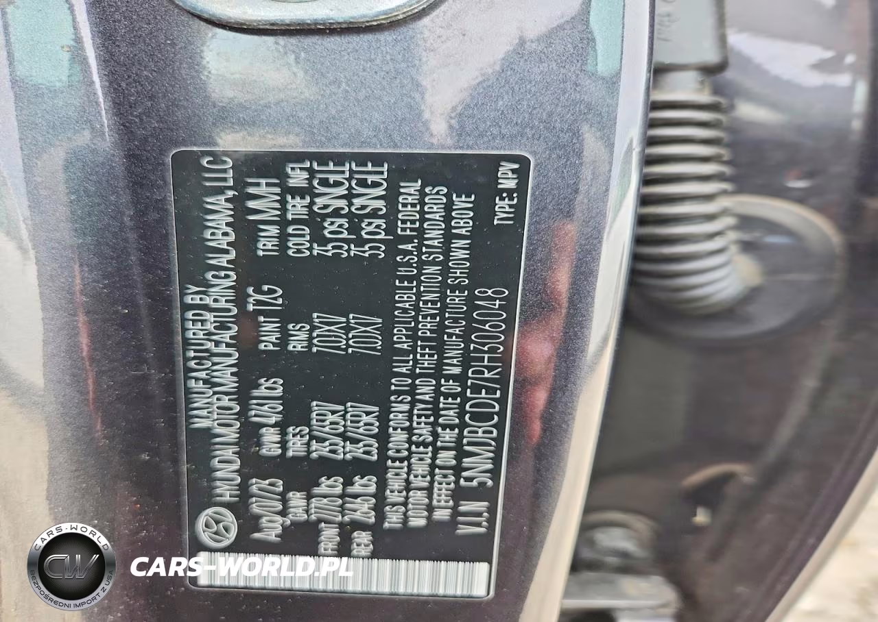 2024 Hyundai Tucson Sel VIN:5NMJBCDE7RH306048 - 14