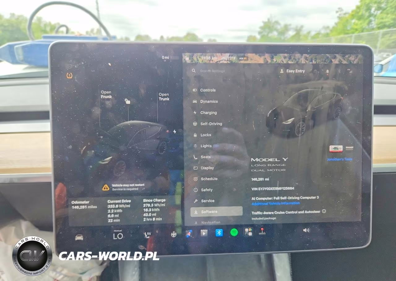 2021 Tesla Model Y VIN:5YJYGDEE8MF125684 - 9