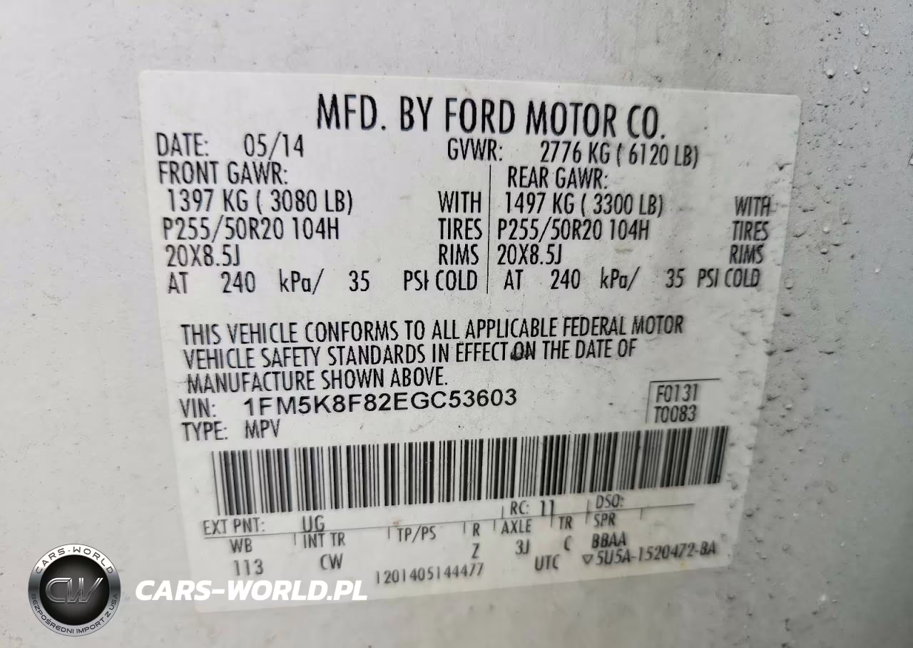 2014 Ford Explorer Limited VIN:1FM5K8F82EGC53603 - 13
