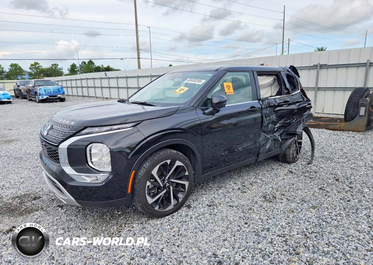 2024 Mitsubishi Outlander Se VIN:JA4J3VA88RZ086979 - 1