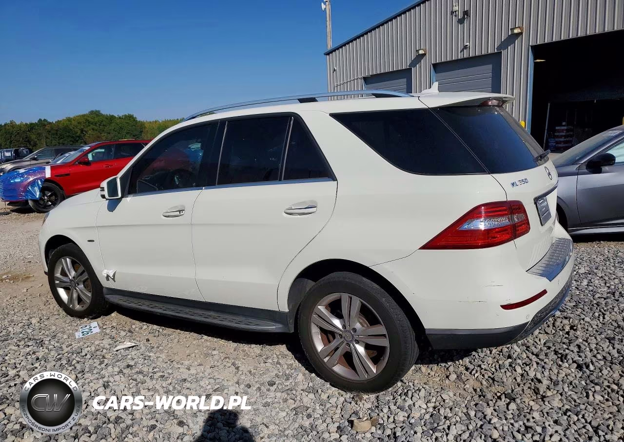 2012 Mercedes-Benz Ml 350 4Matic VIN:4JGDA5HB6CA025500 - 2